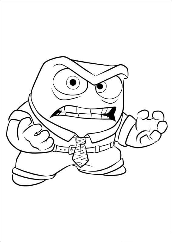 1+ Aesthetic Anger From Inside Out Coloring Pages Printable