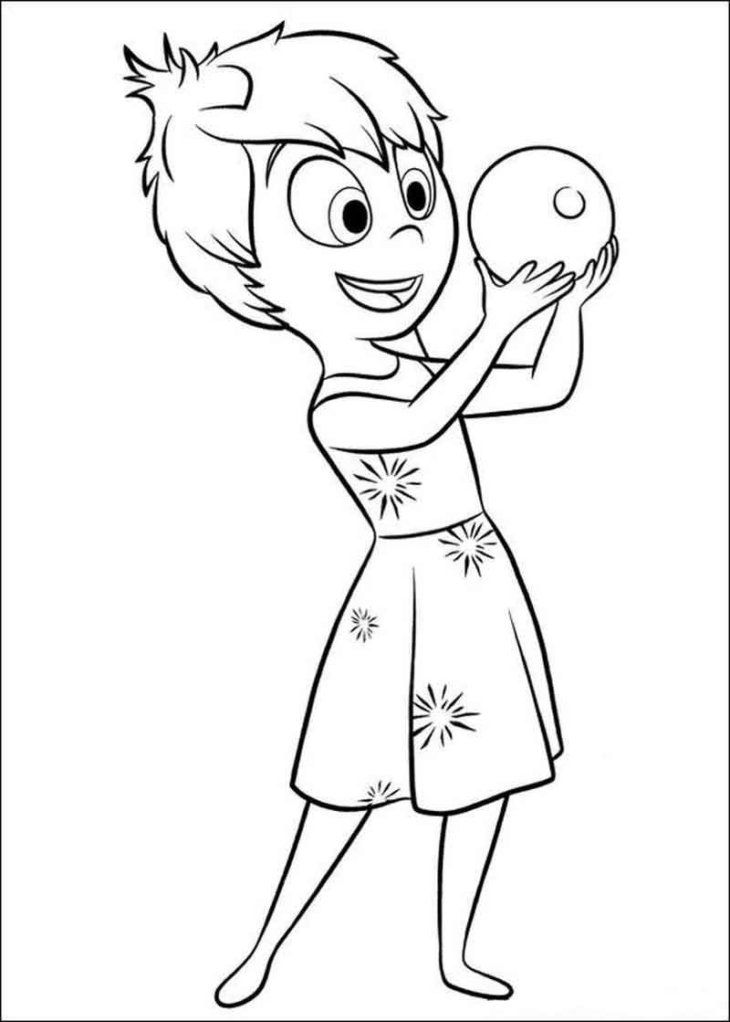 17+ Downloadable Joy Inside Out Coloring Pages Printable