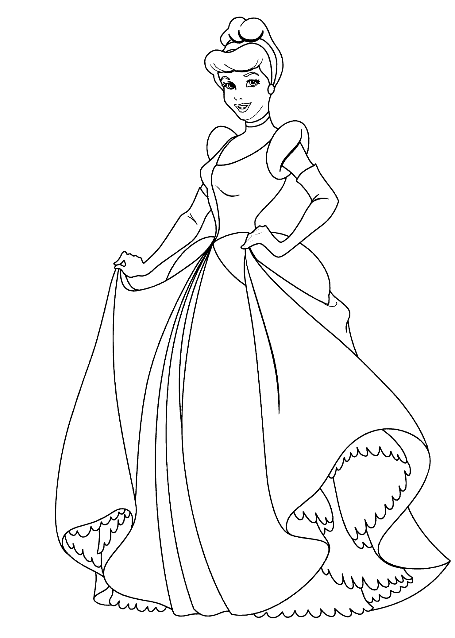 24+ Downloadable Princess Red Coloring Pages Printable