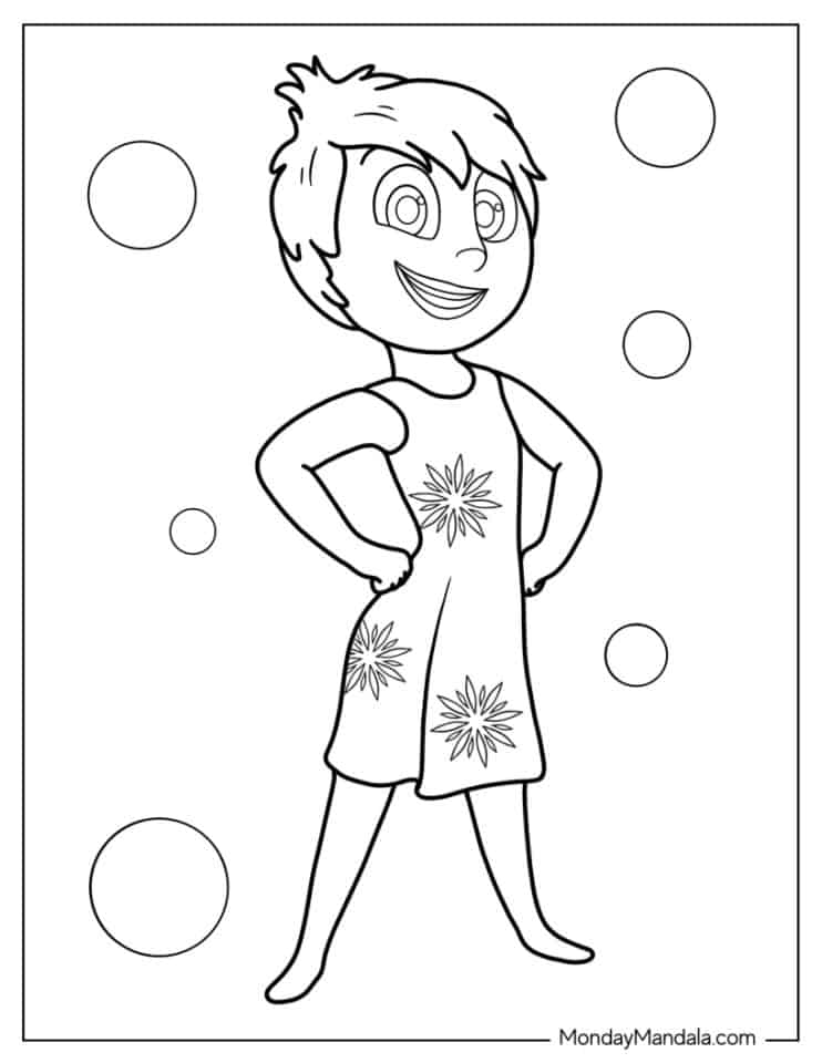 28+ Adorable Anger From Inside Out Coloring Pages Printable