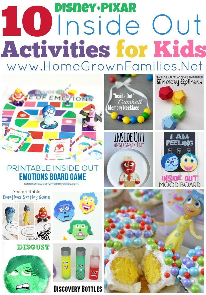 47+ Creative Inside Out Activity Sheets to Print