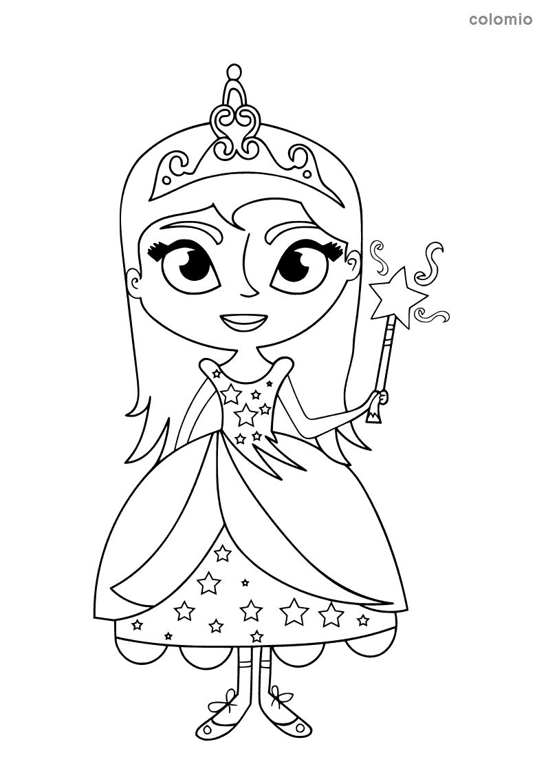 38+ Trendy Princess Red Coloring Pages Printable