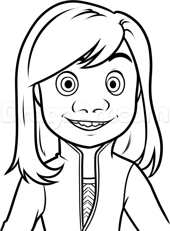 45+ Simple Disgust From Inside Out Coloring Pages Unique