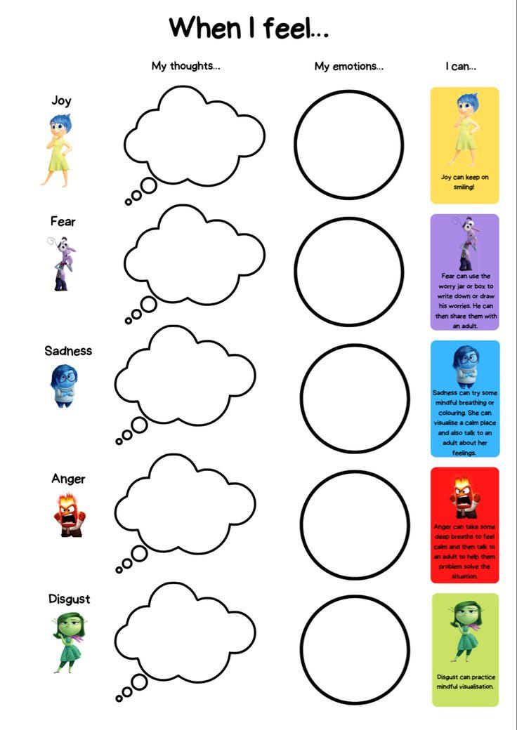 43+ Adorable Inside Out Activity Sheets Easy Kids