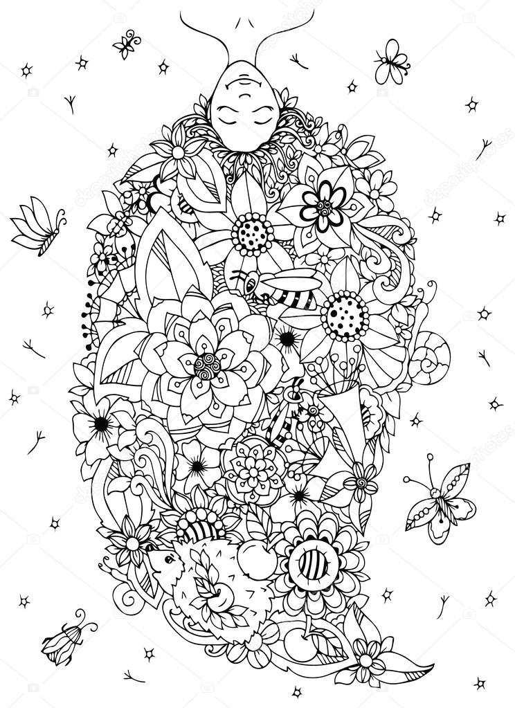 53+ The Best Upside Down Coloring Pages Printable