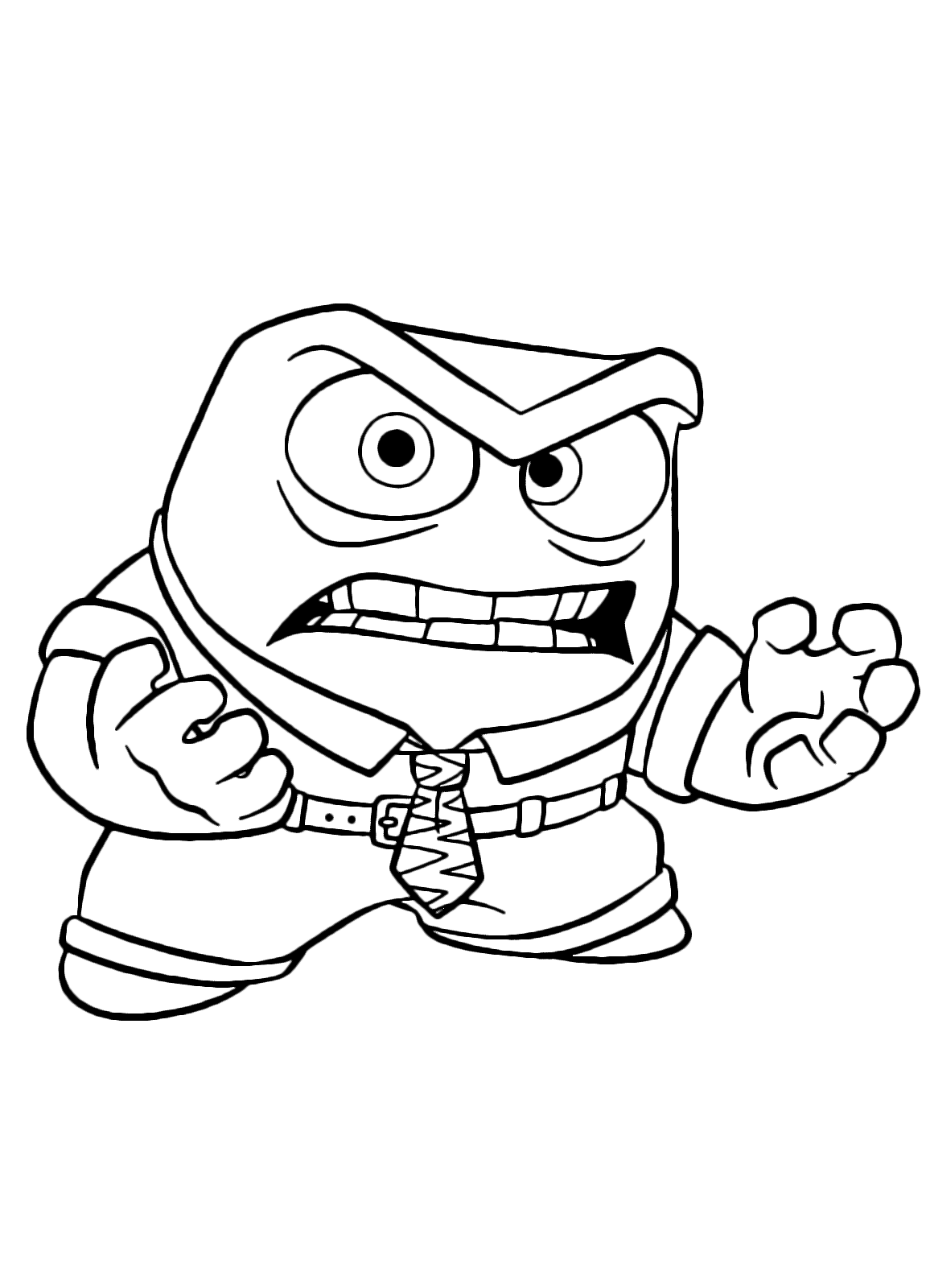 ultimate anger from inside out coloring pages printable jpg