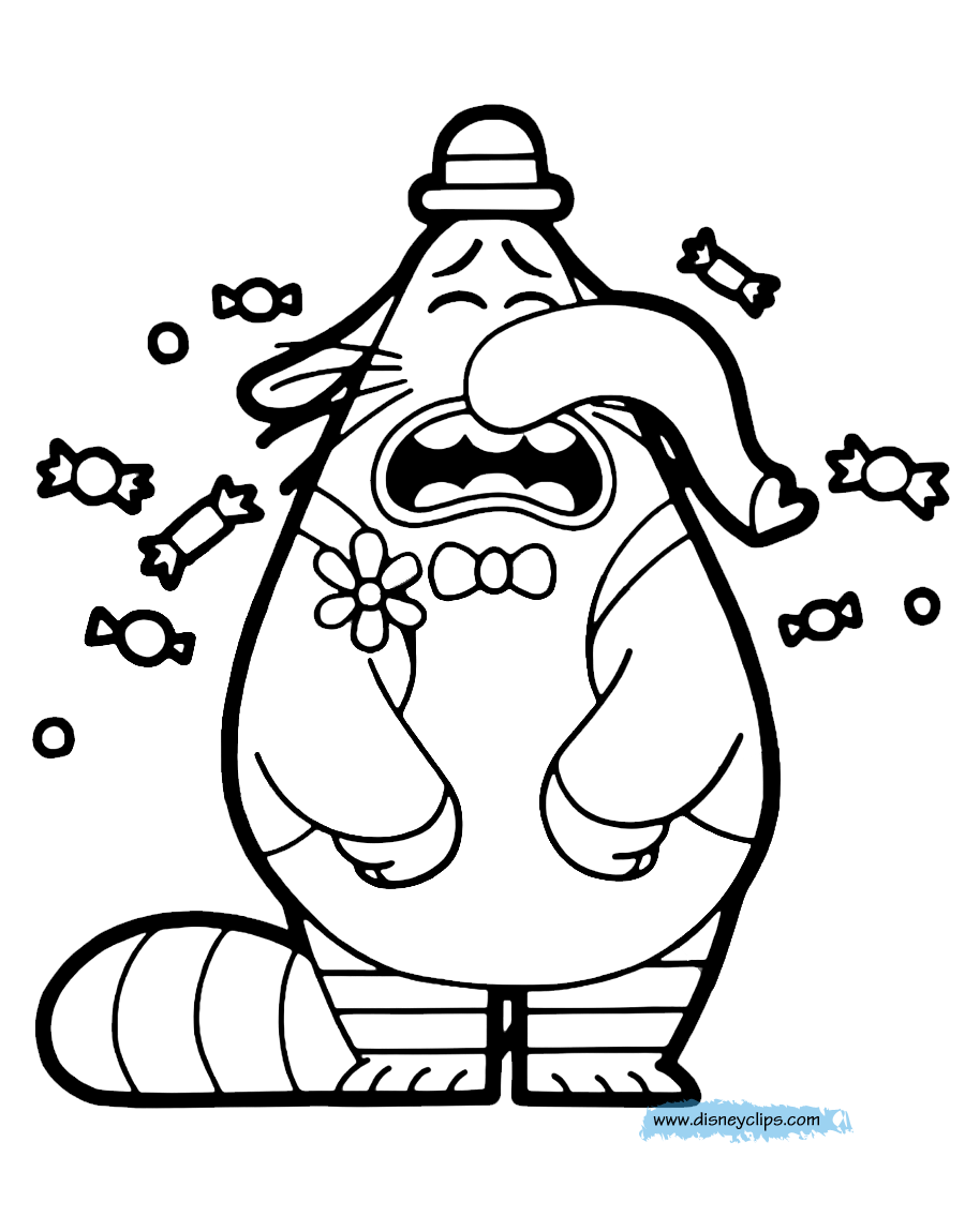 6+ Lovely Anger From Inside Out Coloring Pages Printable