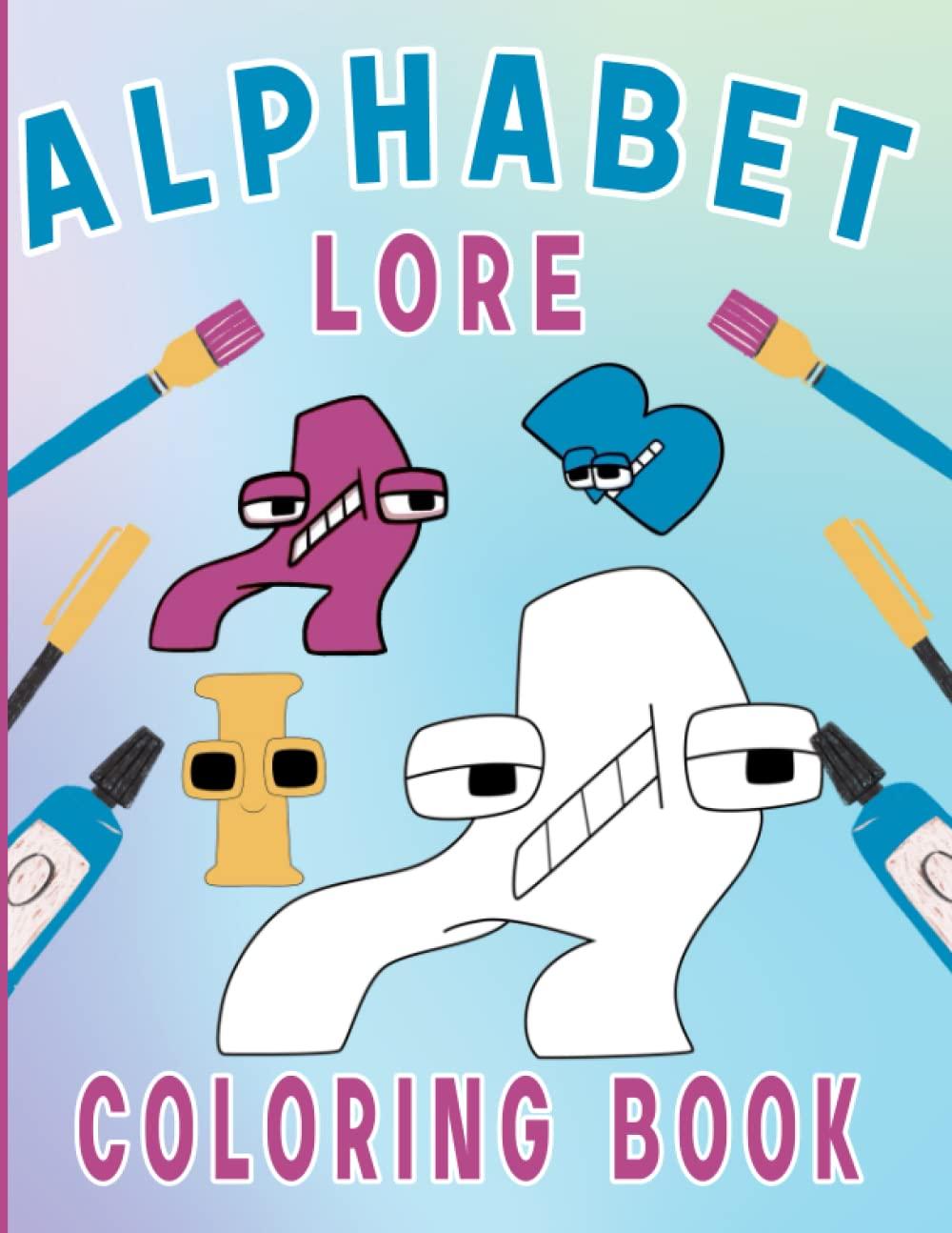 42+ Interactive Alphabet Book Coloring Pages Easy