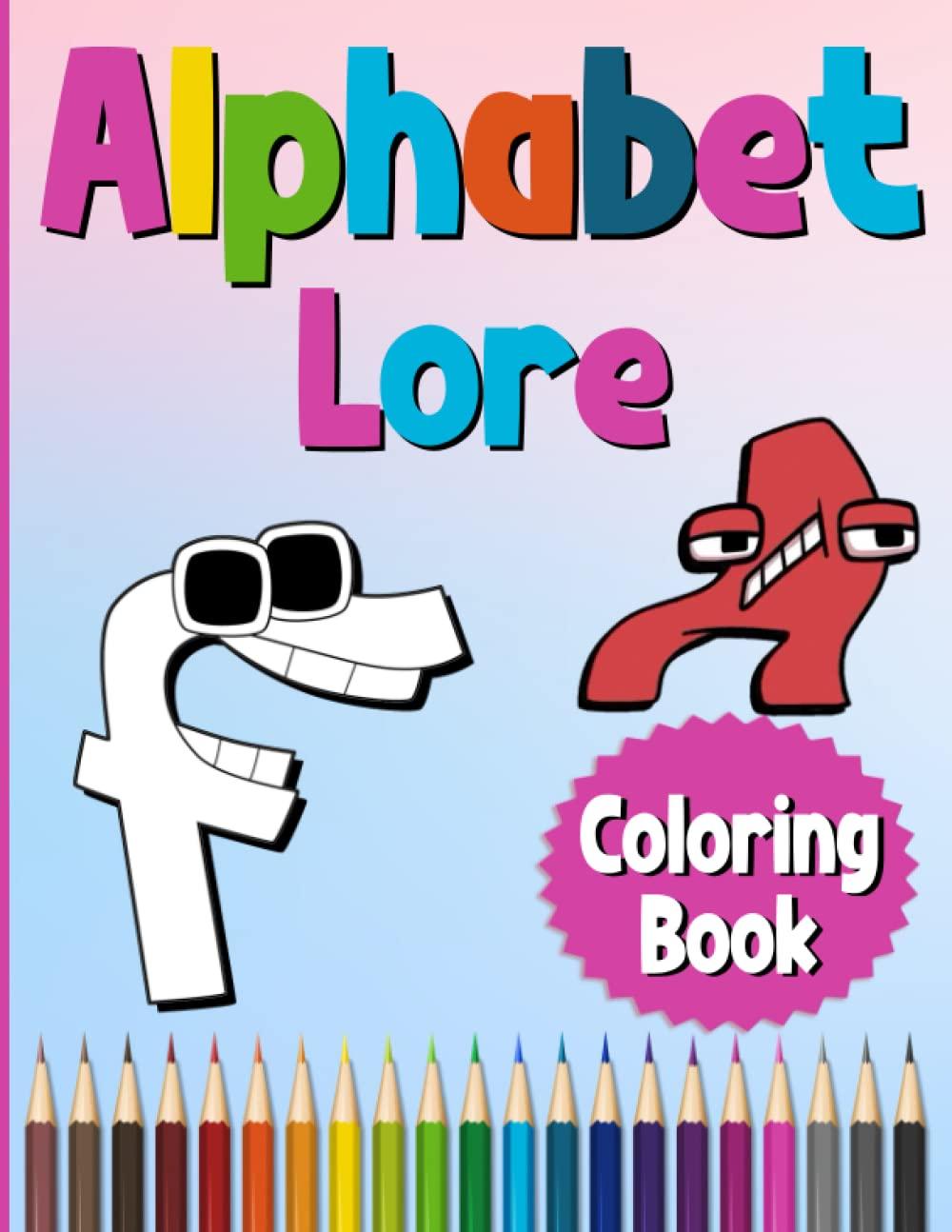 42+ Cheerful Alphabet Book Coloring Pages to Print