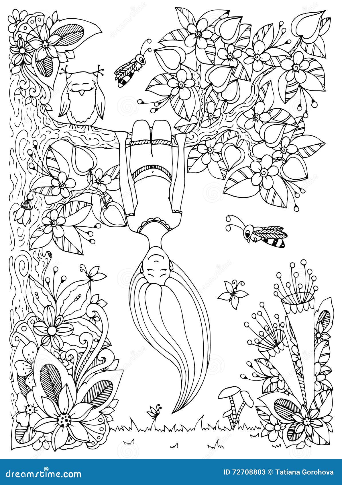 70+ Artistic Upside Down Coloring Pages Printable