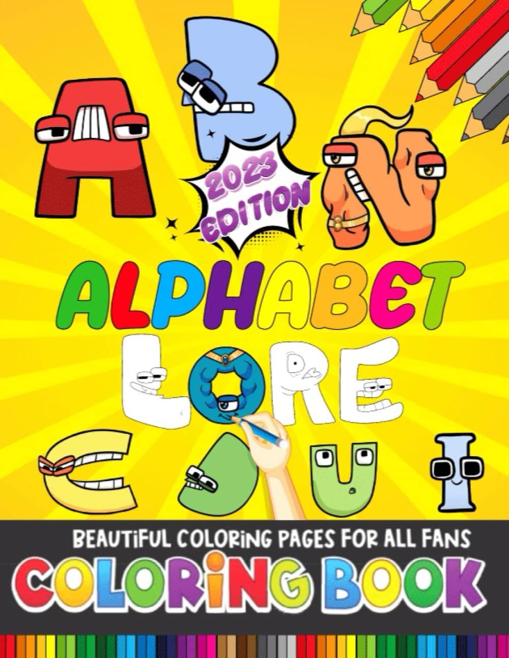 38+ Simple Alphabet Book Coloring Pages Ideas