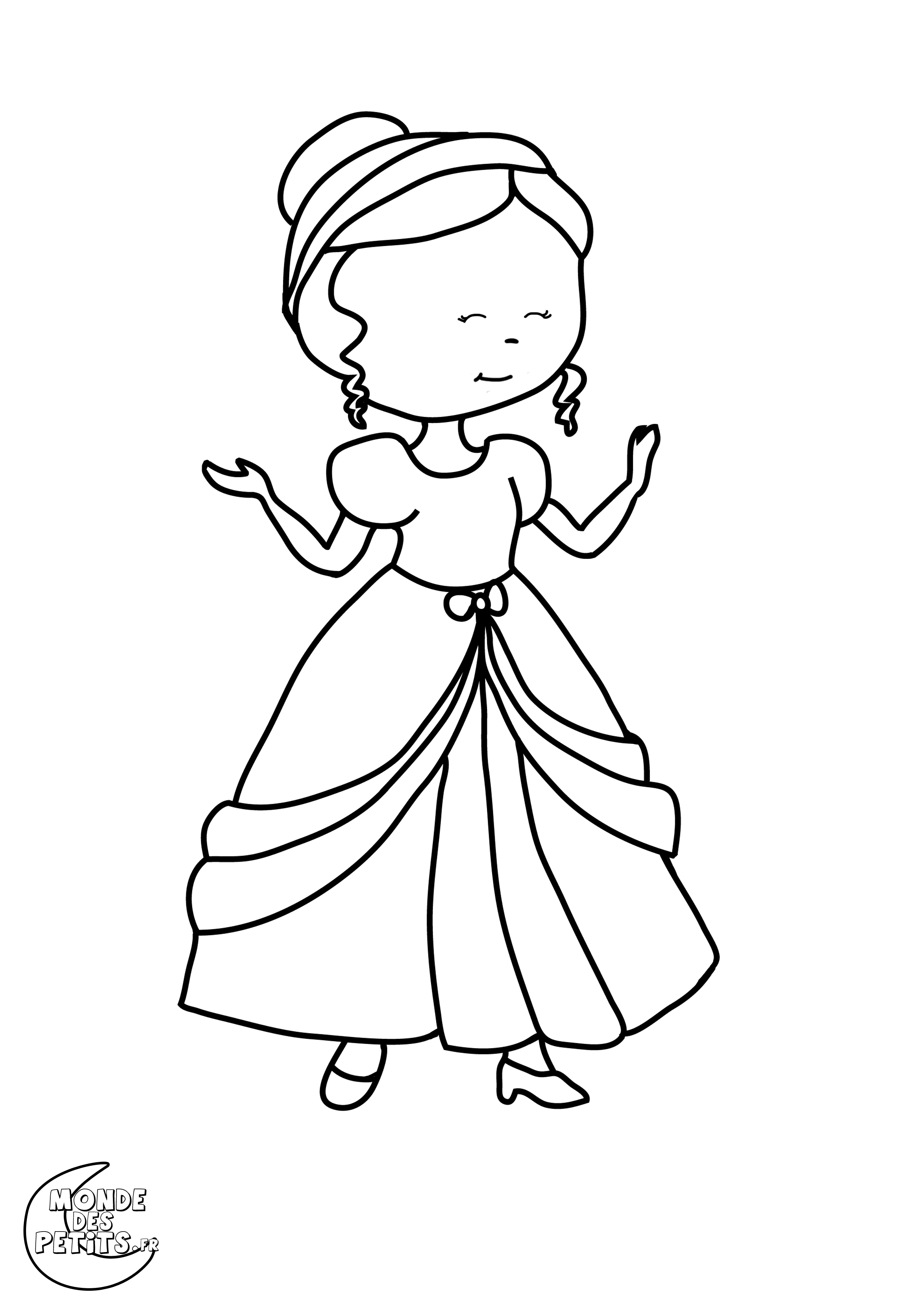 76+ Top Princess Red Coloring Pages Printable