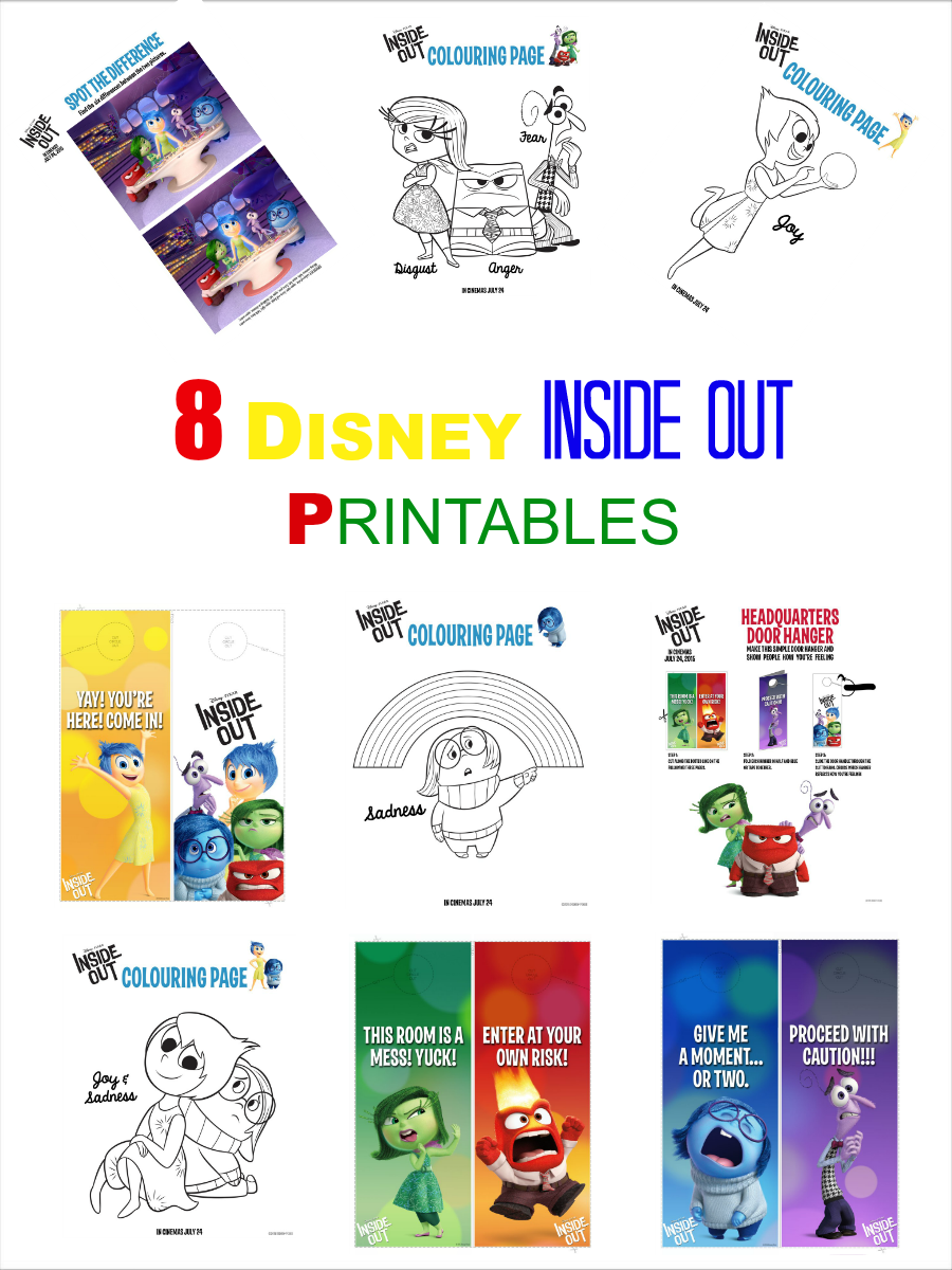 49+ Creative Inside Out Activity Sheets Detailed