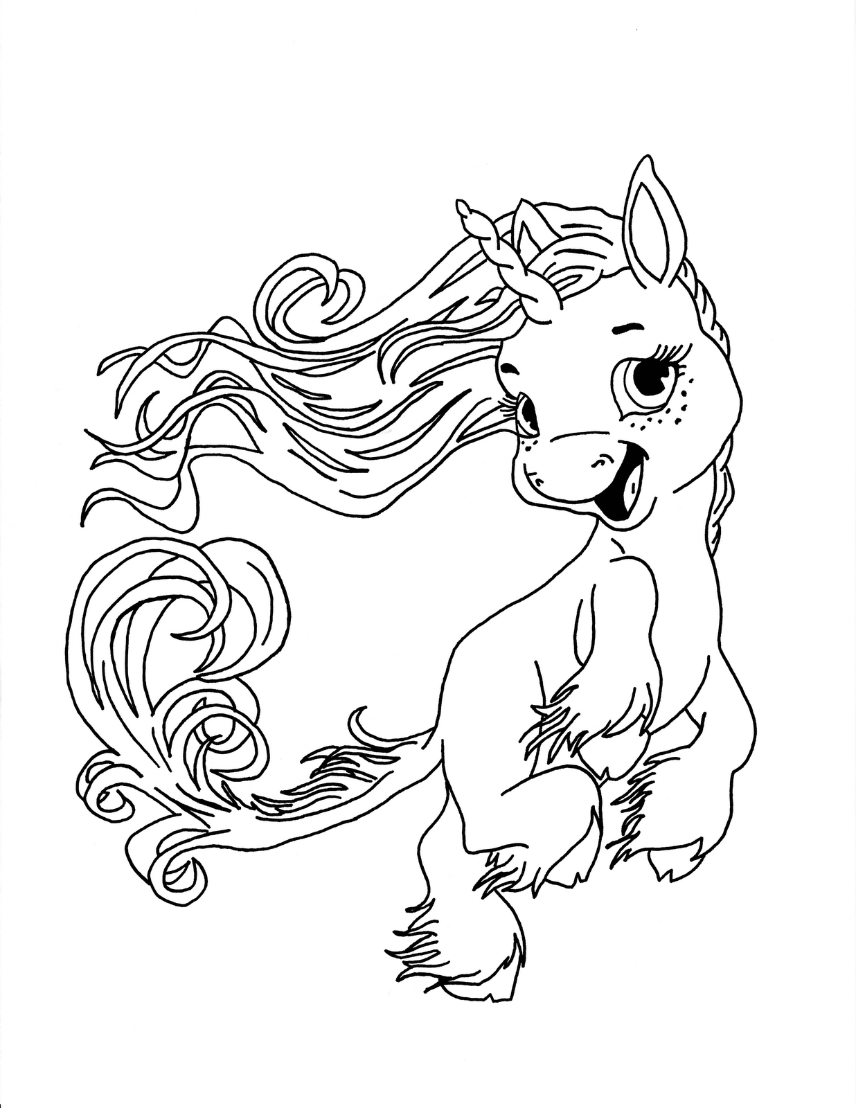 83+ Top Unicorn Coloring Pages for Kids Printable