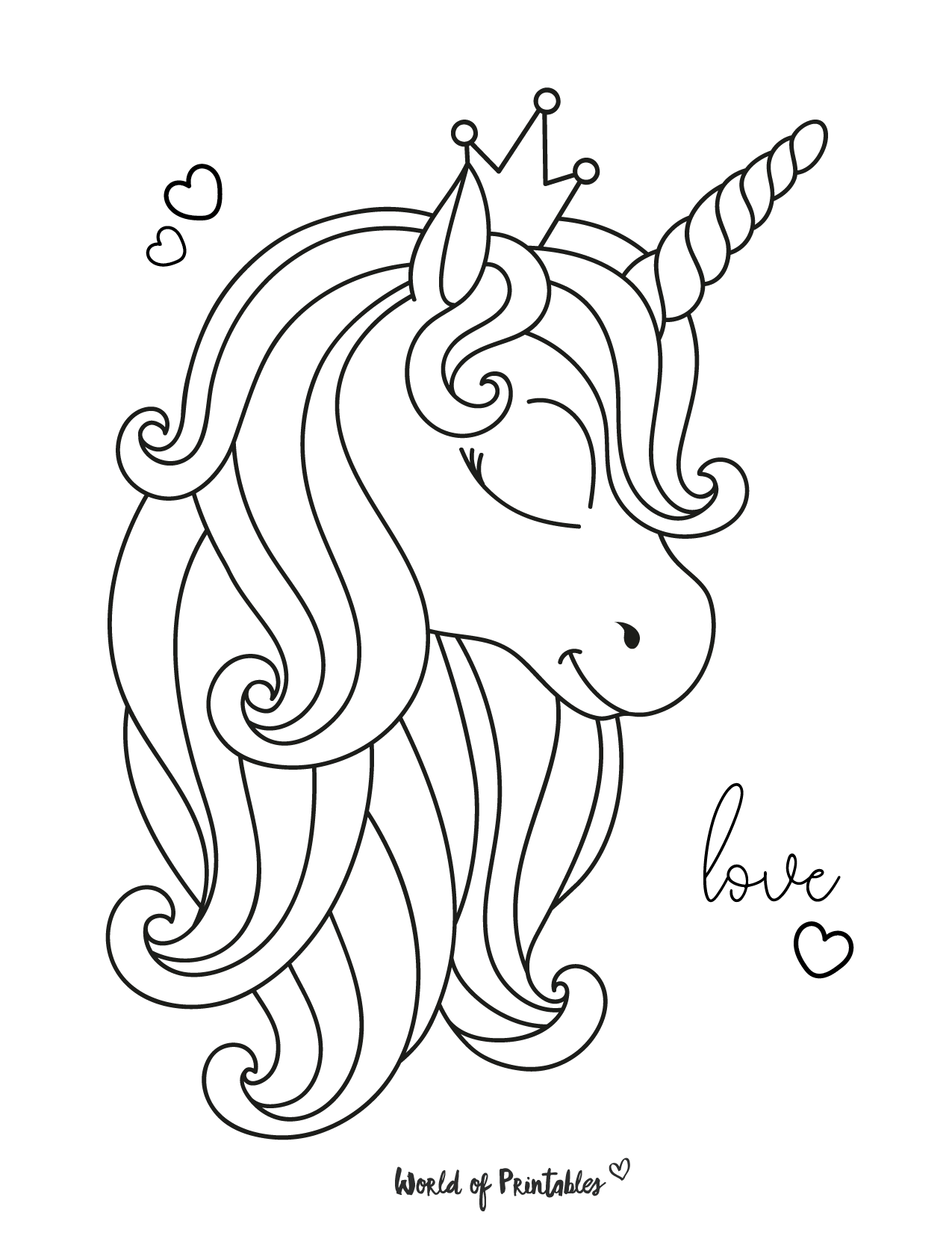 83+ Ultimate Unicorn Coloring Pages for Kids Printable