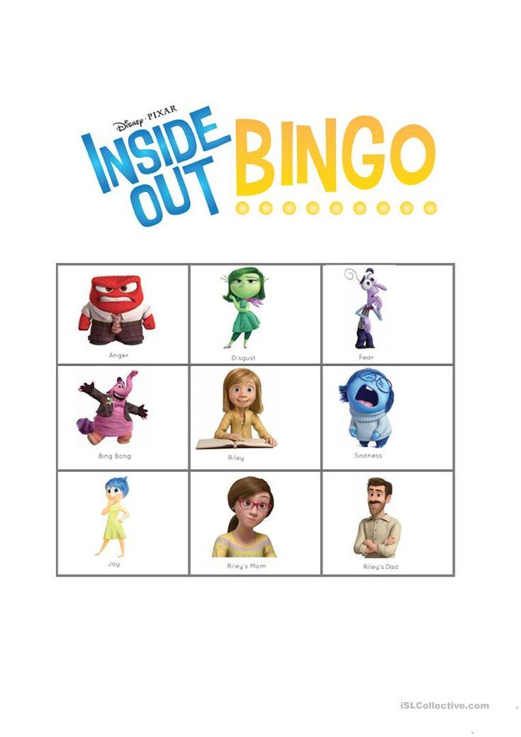 49+ Fun Inside Out Activity Sheets Detailed