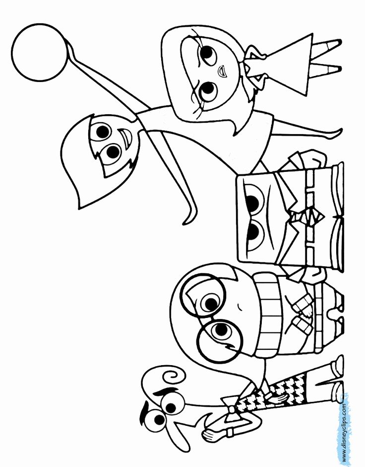 96+ Whimsical Joy Inside Out Coloring Pages Printable