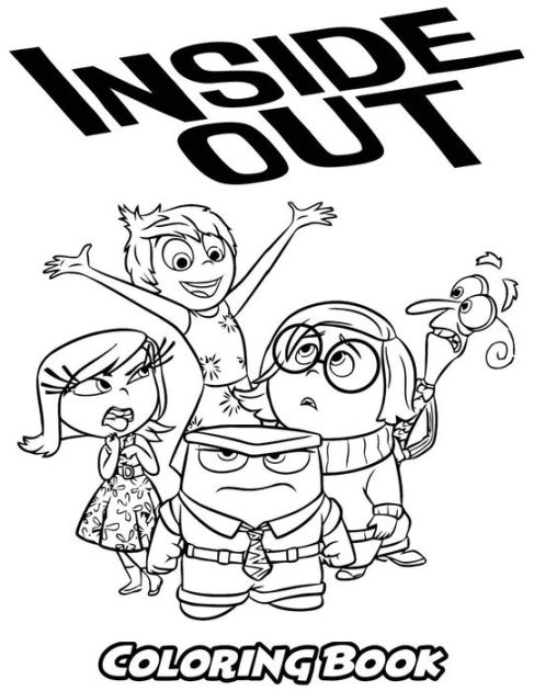 42+ Joyful Inside Out Coloring Pages All Characters Printable