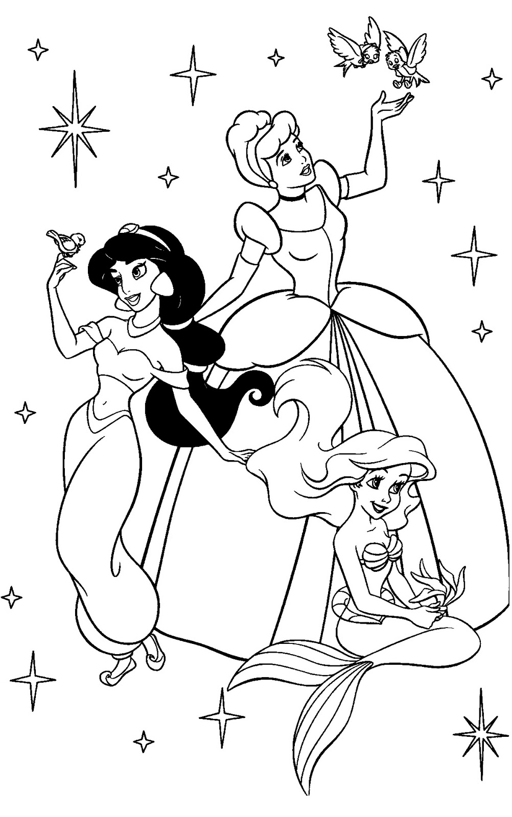 99+ Happy Princess Red Coloring Pages Printable