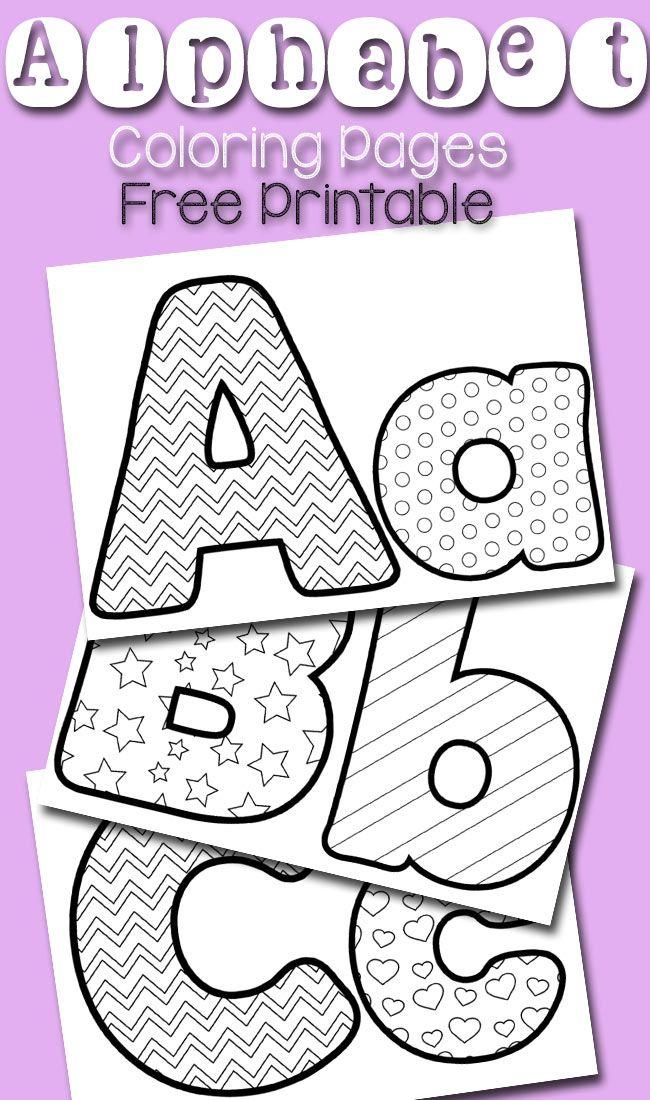 38+ Interactive Alphabet Book Coloring Pages Simple