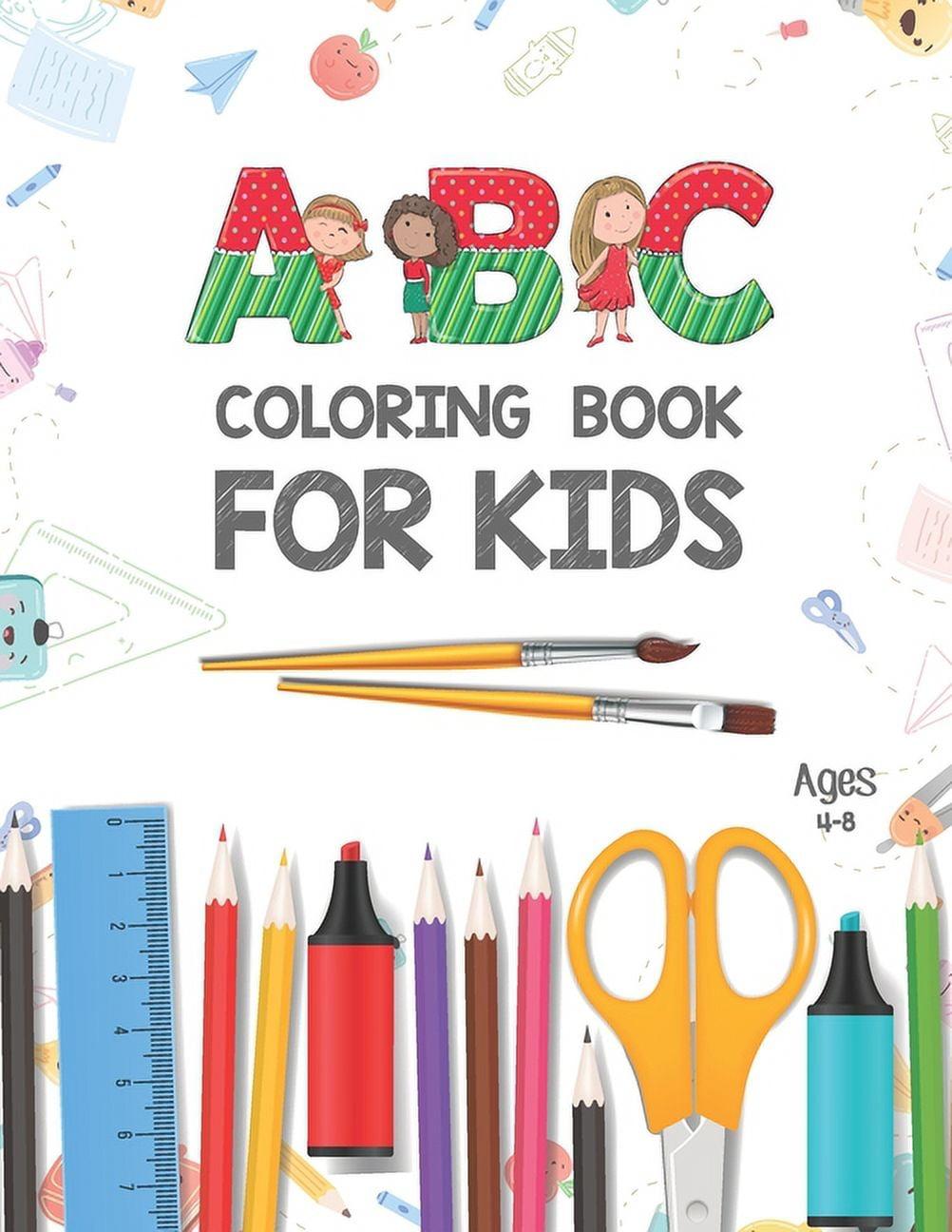 45+ Detailed Alphabet Book Coloring Pages Realistic