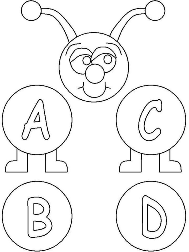 49+ Engaging Alphabet Book Coloring Pages Aesthetic