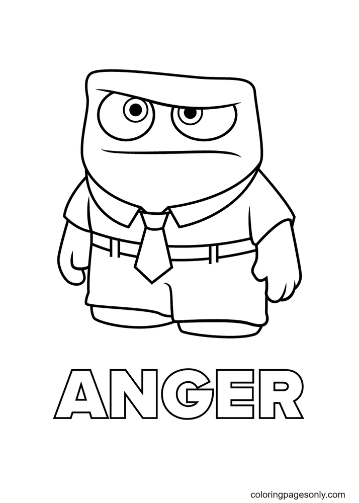 41+ Ultimate Disgust From Inside Out Coloring Pages Cute