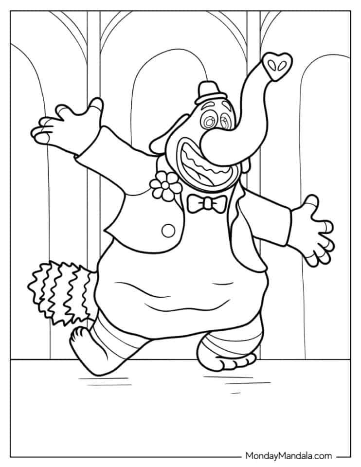 46+ Whimsical Disgust From Inside Out Coloring Pages PDF Printable