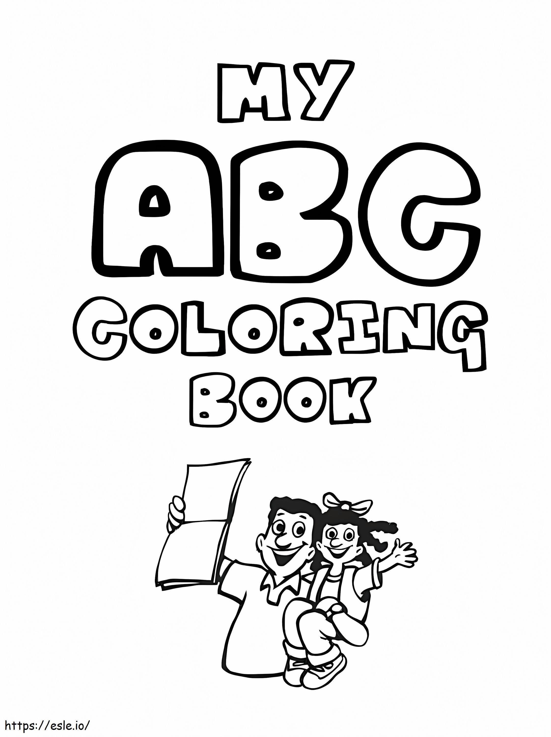 30+ Interactive Alphabet Book Coloring Pages and Drawing