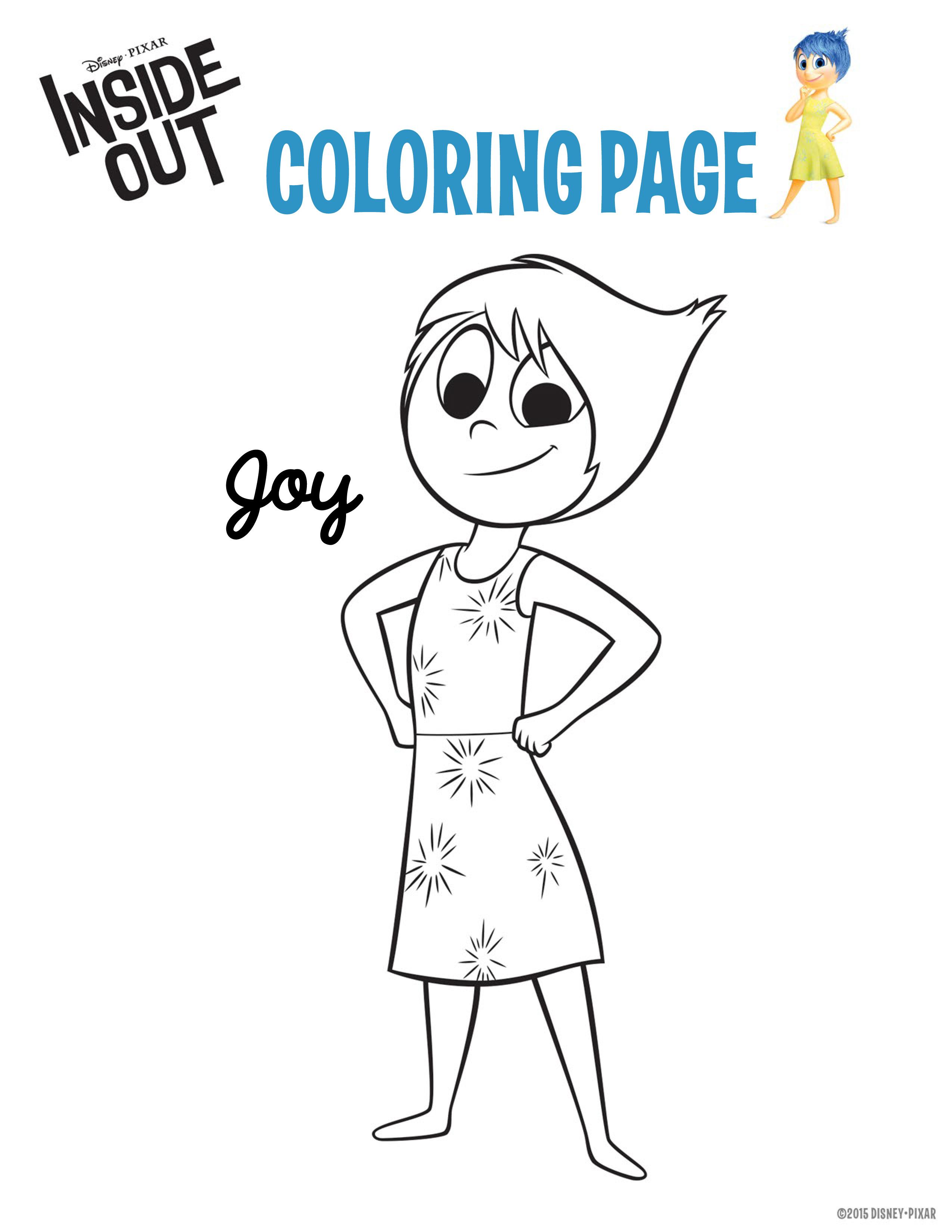 50+ Ultimate Free Inside Out 2 Coloring Pages for Educational