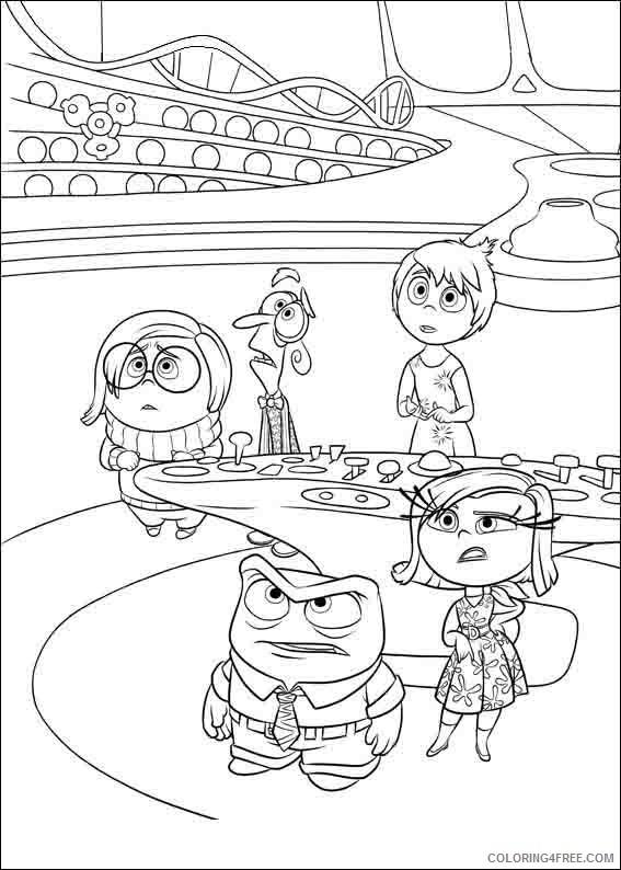 46+ Downloadable Free Inside Out 2 Coloring Pages with Simple Outline