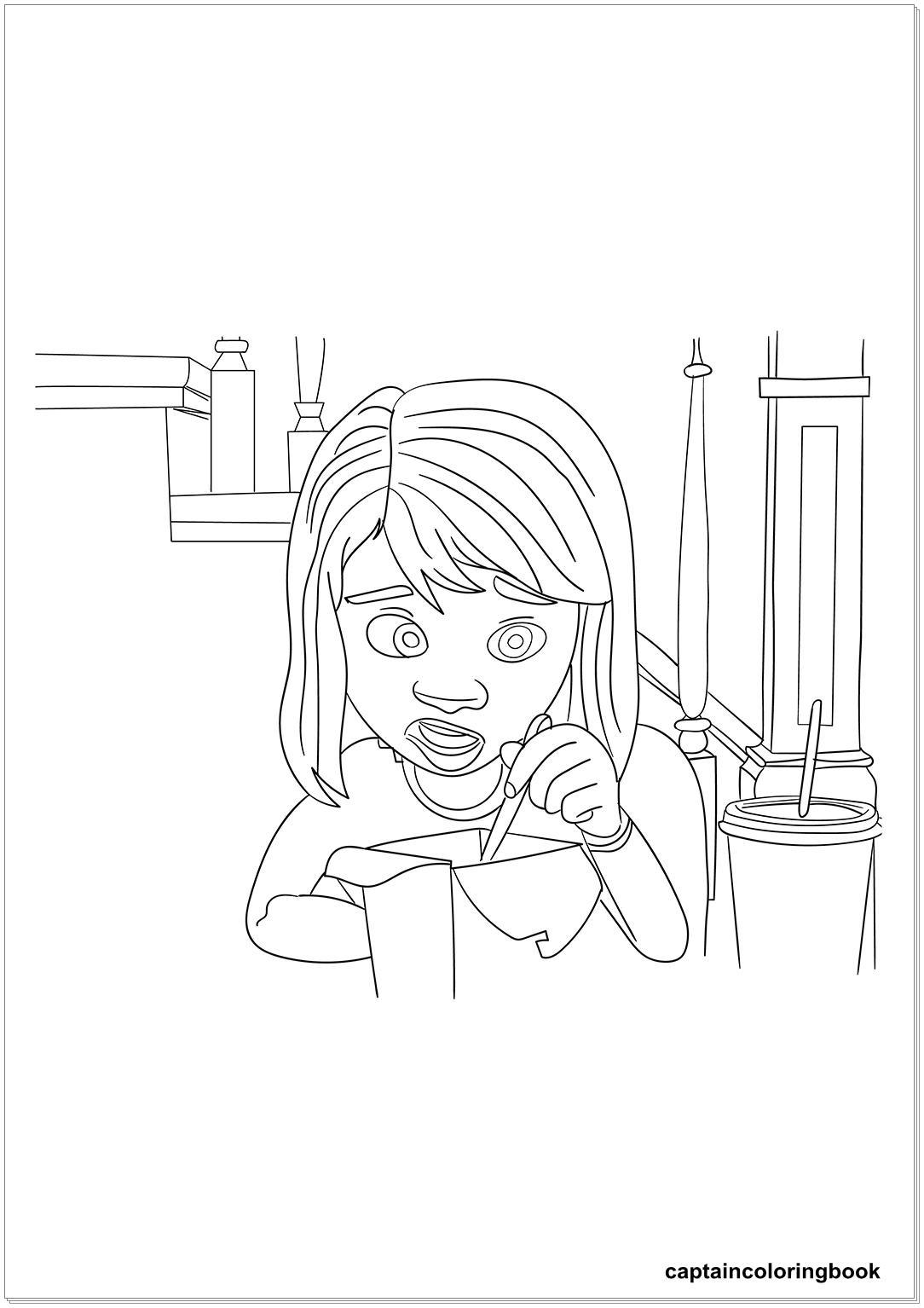 37+ Whimsical Disgust From Inside Out Coloring Pages and Drawing