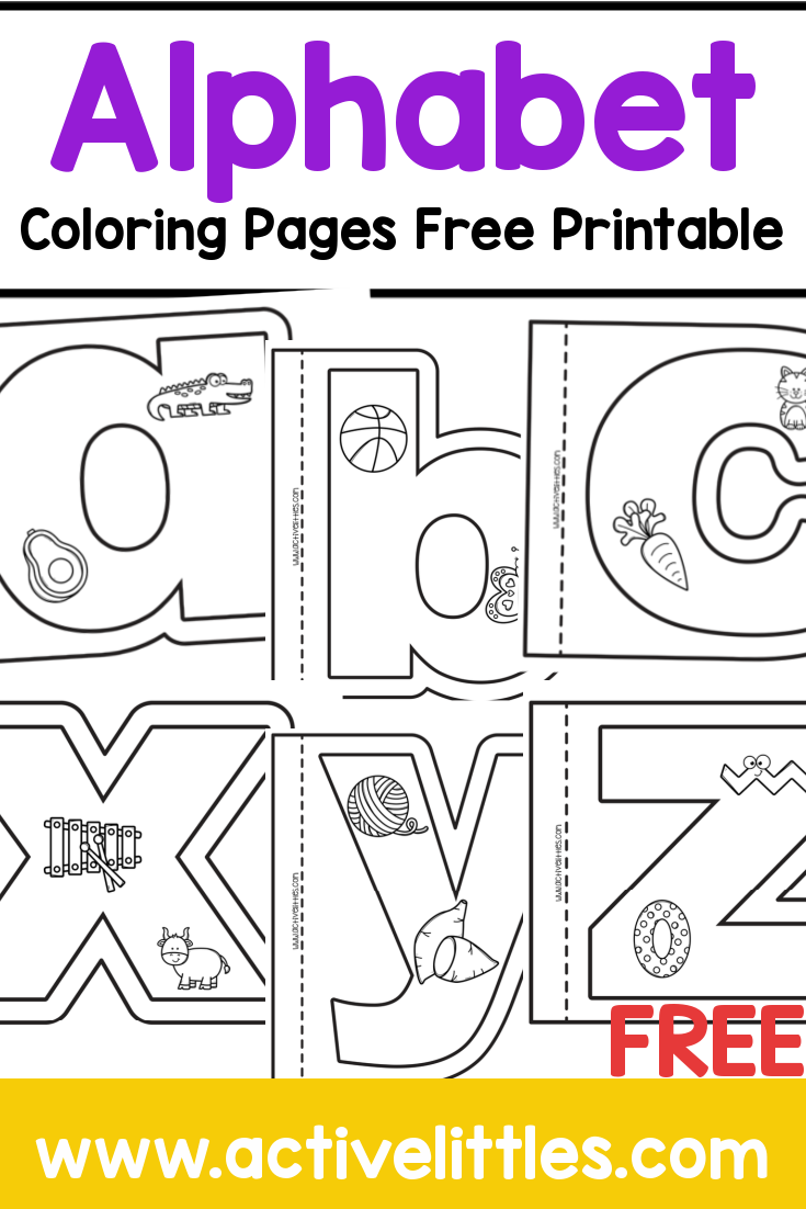 50+ Whimsical Alphabet Book Coloring Pages Aesthetic