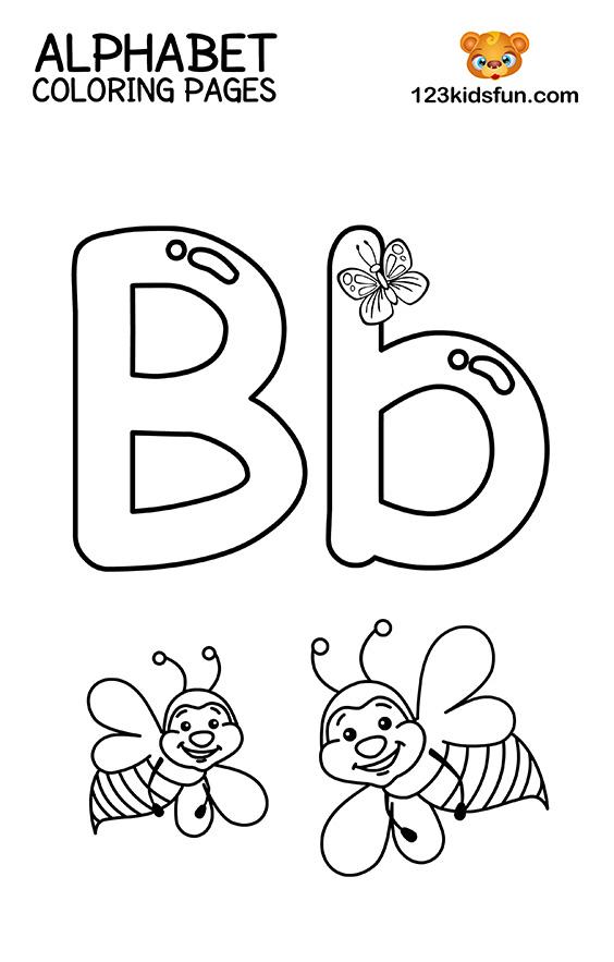 33+ Easy Alphabet Book Coloring Pages Detailed