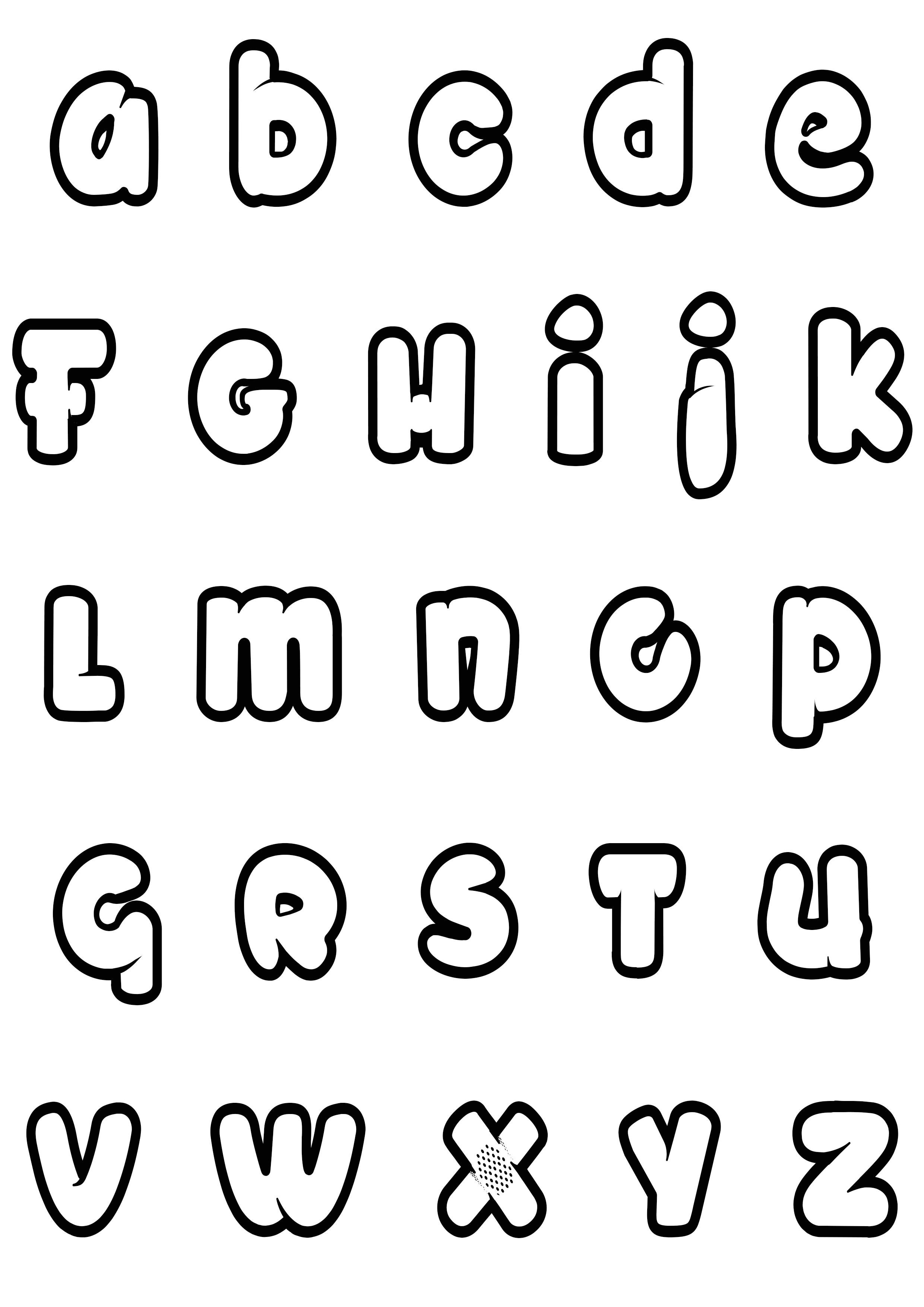 41+ Trendy Alphabet Book Coloring Pages for Educational