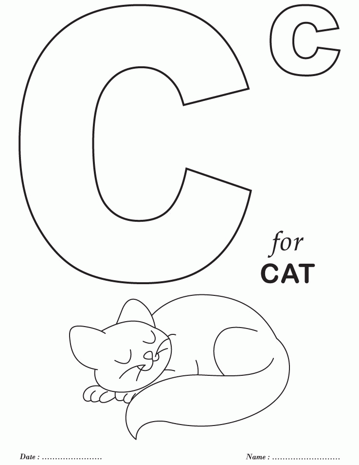 40+ Funtastic Alphabet Book Coloring Pages for Educational