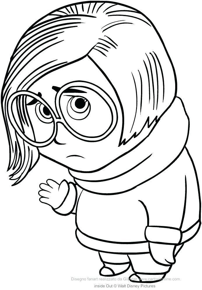 37+ Easy Disgust From Inside Out Coloring Pages Printable Sheets