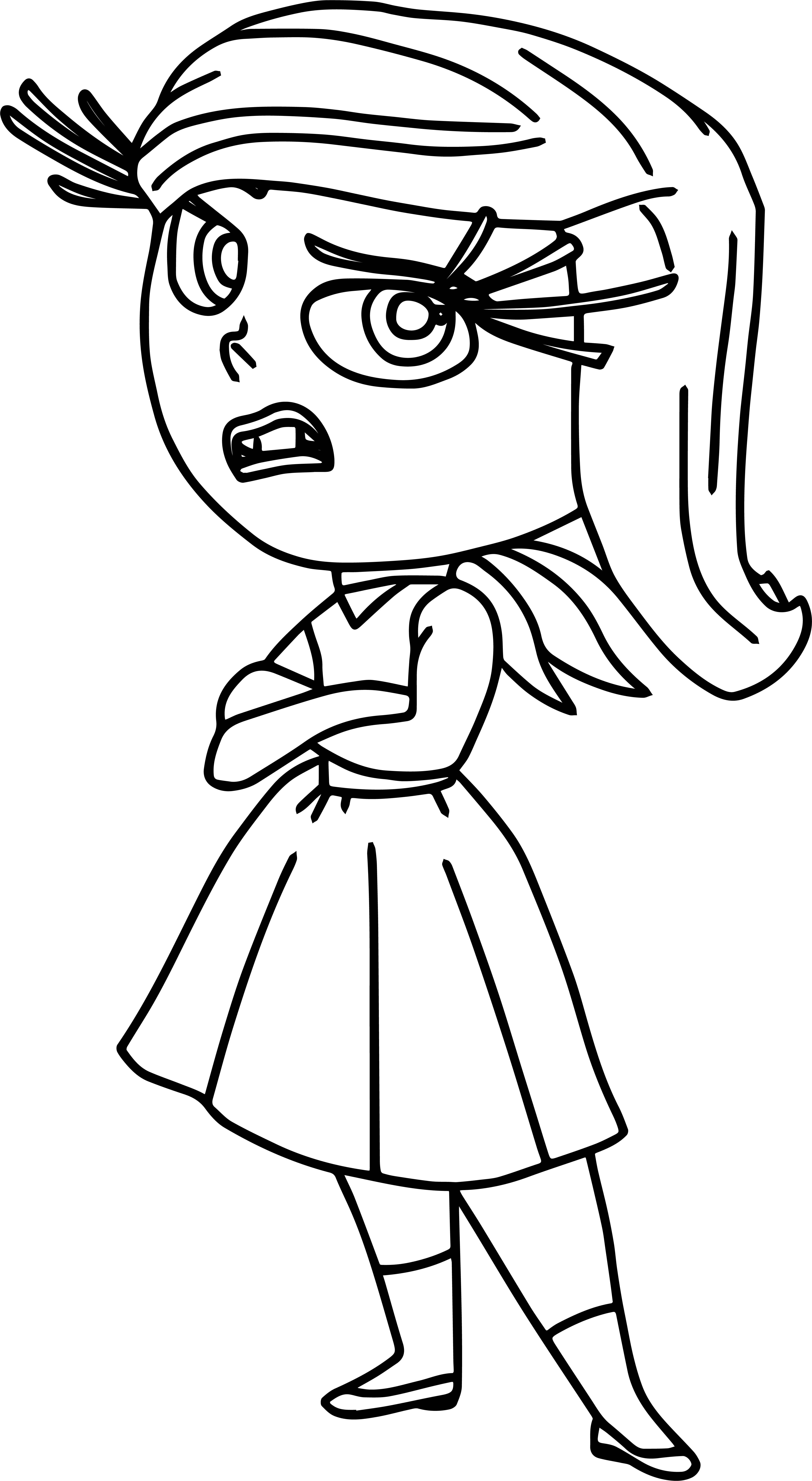 43+ Top Disgust From Inside Out Coloring Pages Realistic