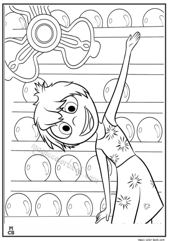 112+ Creative Inside Out Coloring Pages All Characters Printable