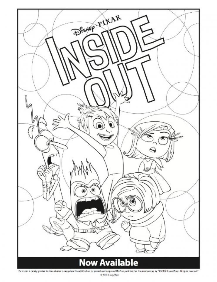 41+ Aesthetic Free Inside Out 2 Coloring Pages Download FREE