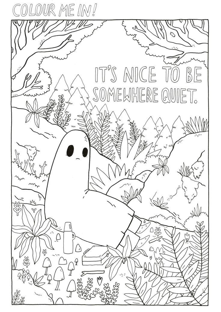 36+ Cute Sad Coloring Pages with Simple Outline