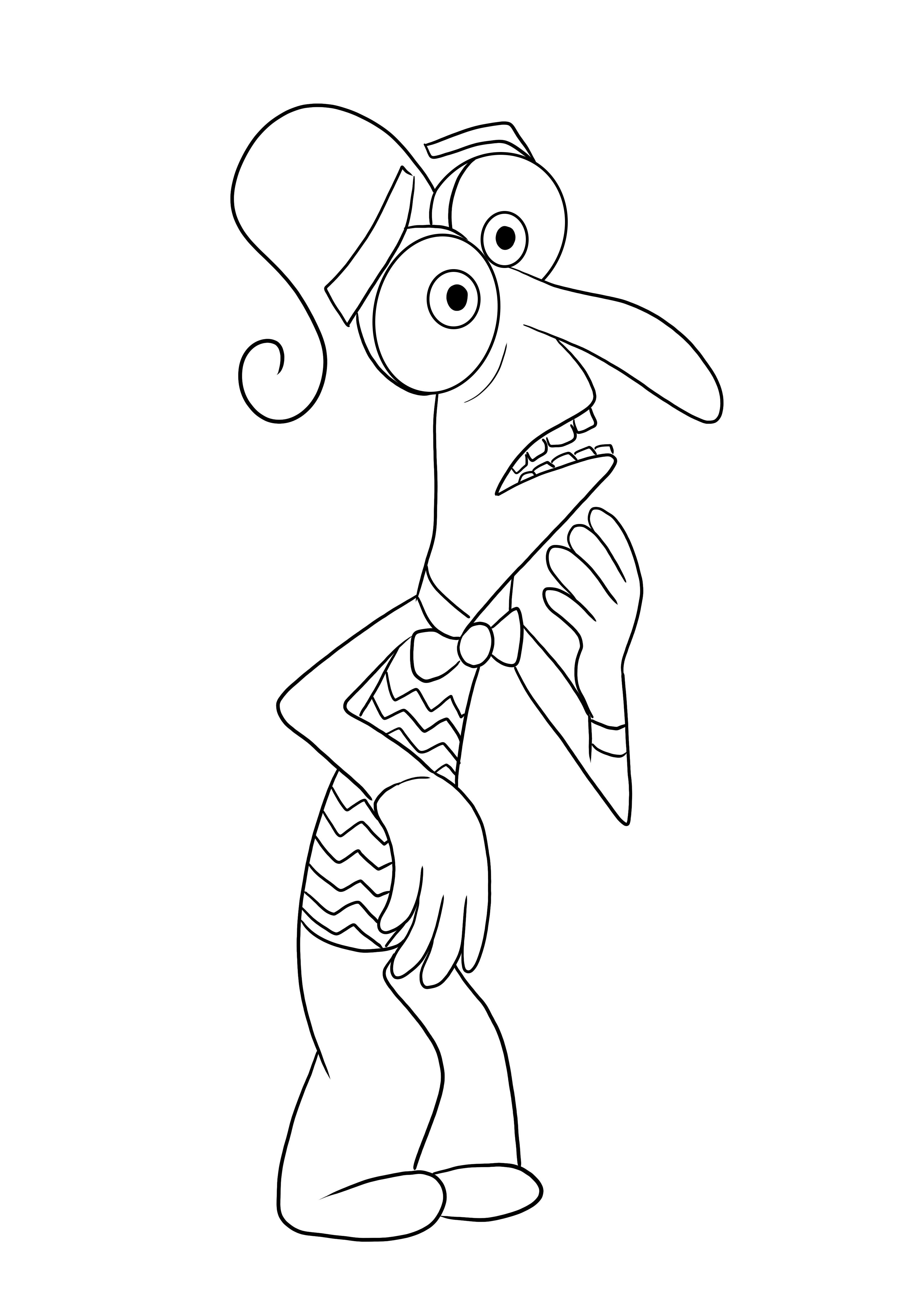 31+ Interactive Disgust From Inside Out Coloring Pages Ideas