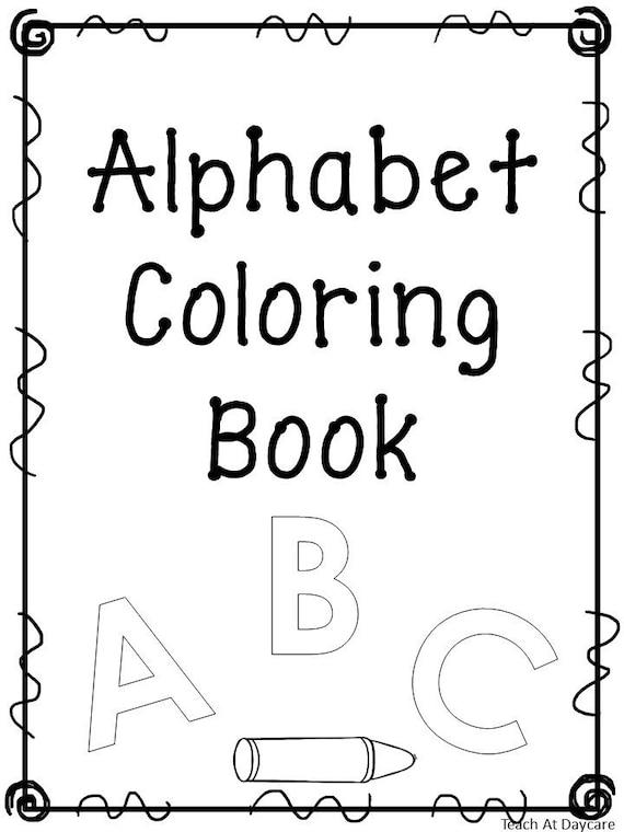 44+ The Best Alphabet Book Coloring Pages for Kids