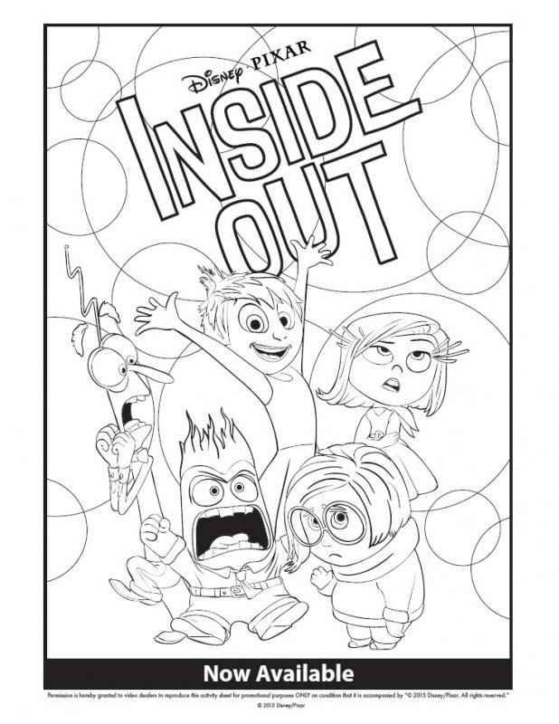 40+ Colorful Disgust From Inside Out Coloring Pages for Kids