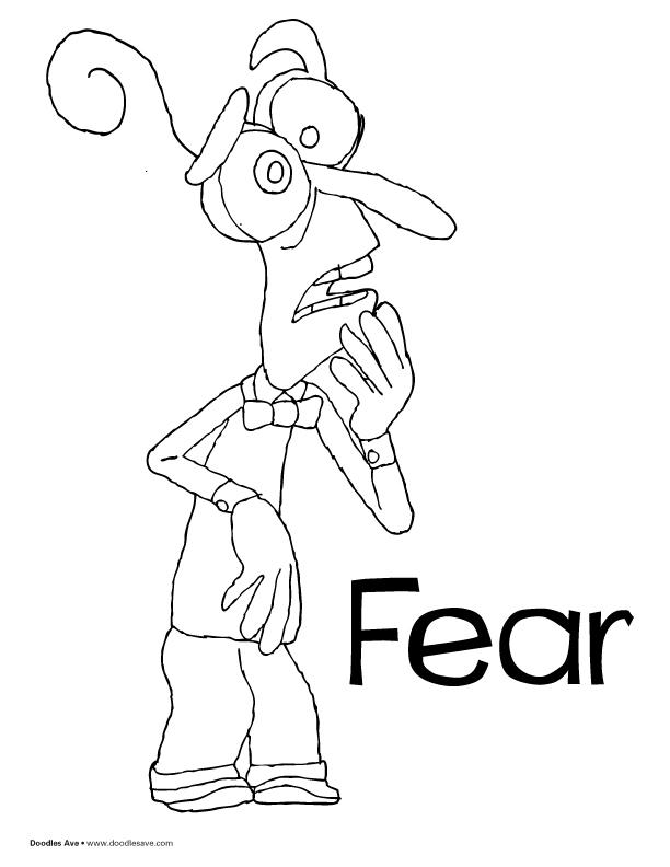 30+ Creative Disgust From Inside Out Coloring Pages PDF Printable