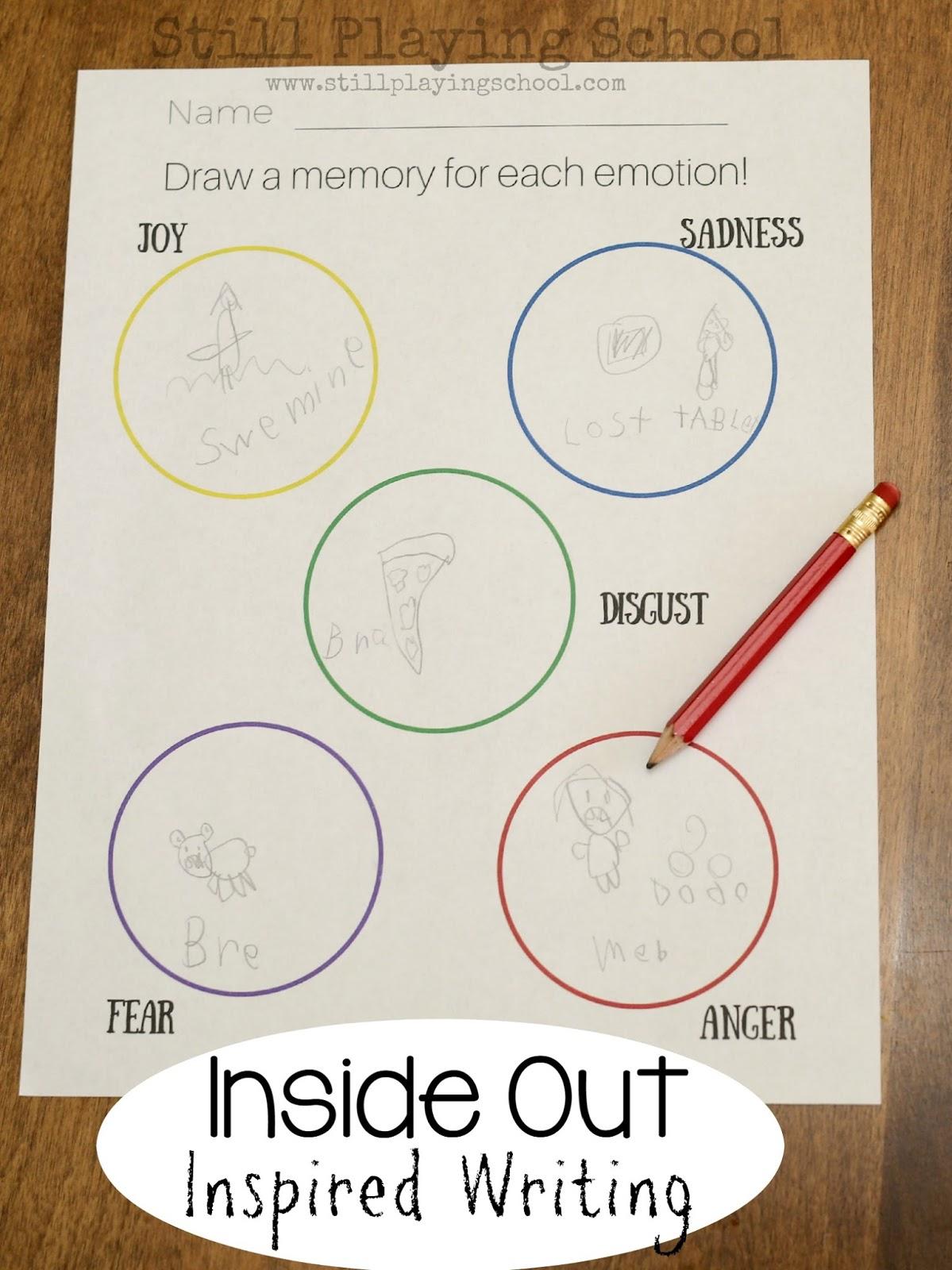 36+ New Inside Out Activity Sheets Realistic