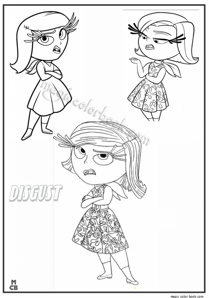 105+ Joyful Inside Out Coloring Pages All Characters Printable