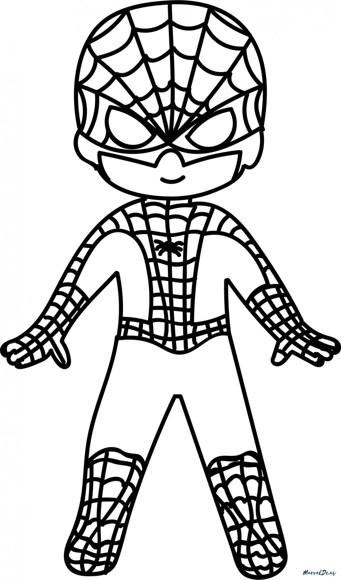 10 Preschool Superhero Coloring Pages 5