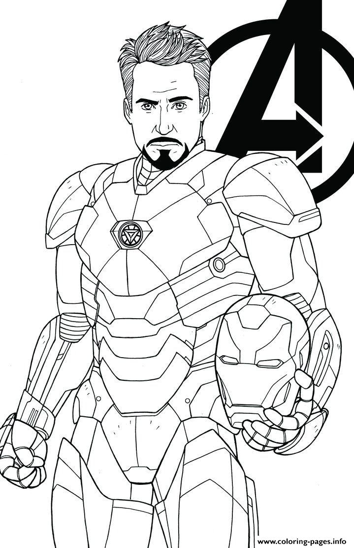 10 Iron Man Coloring Pages Endgame: Unleash Your Artistic Potential