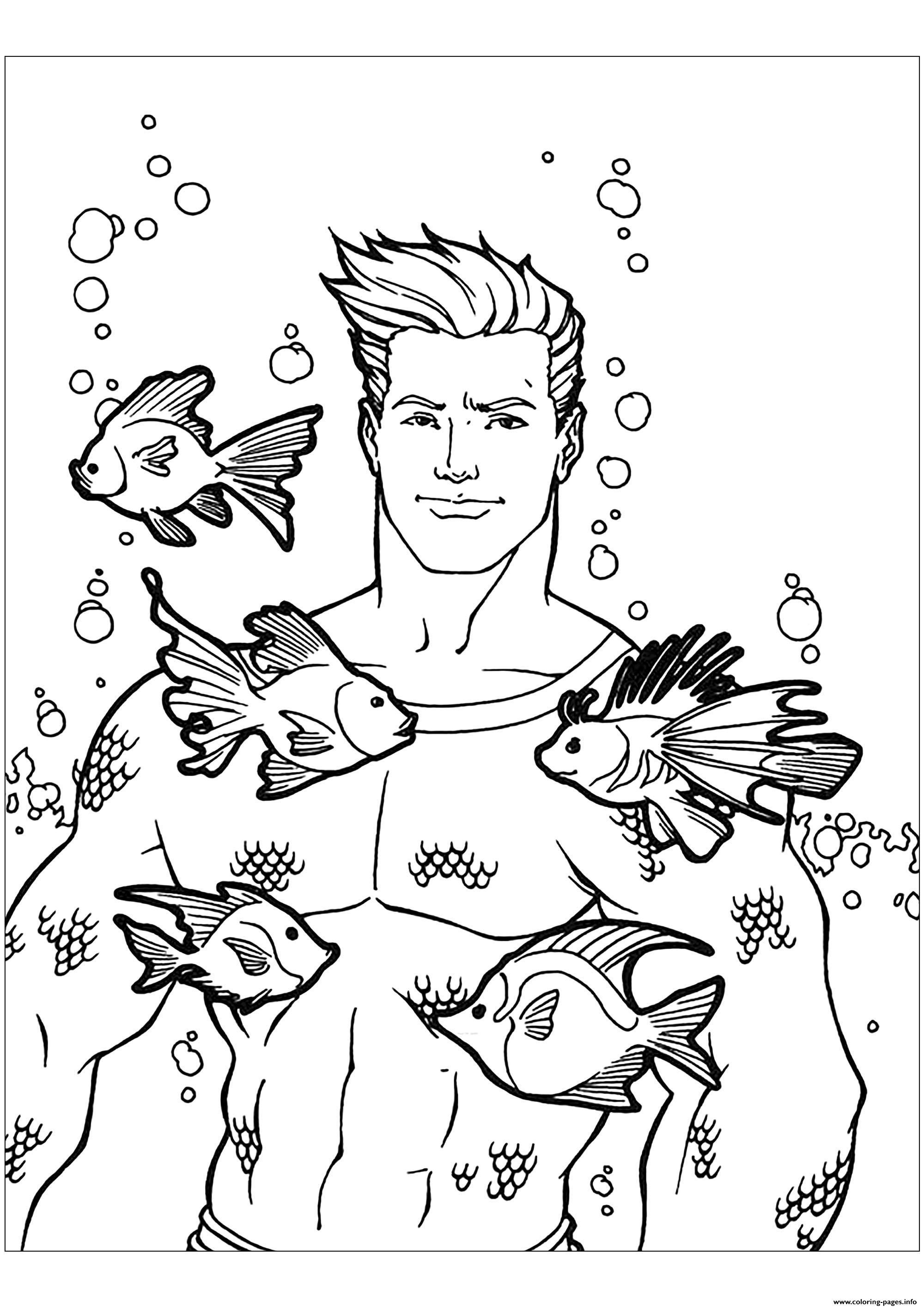 37+ Top Aquaman Coloring Pages Books